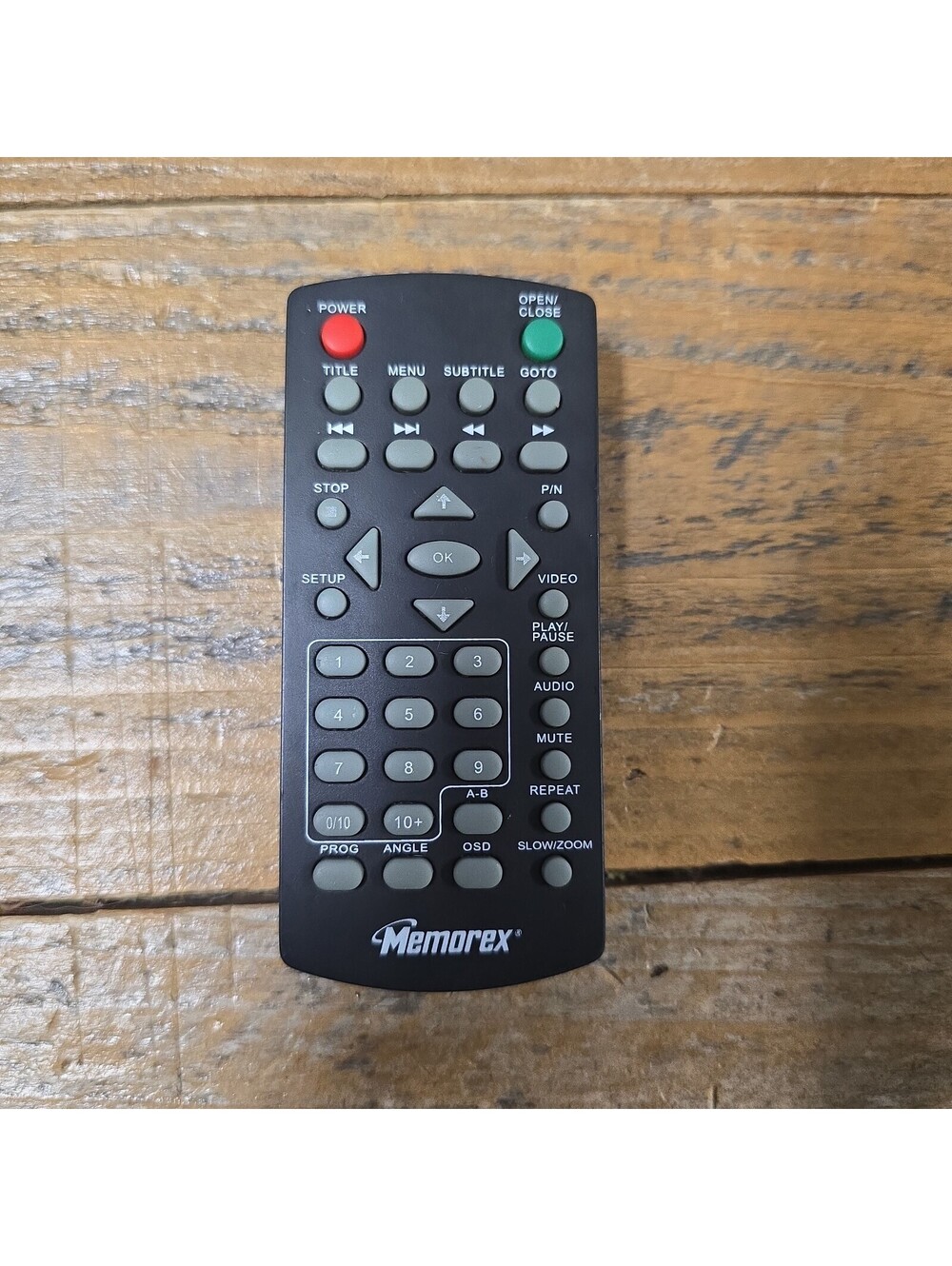 Original Memorex MVD2015/2016 DVD Remote Control for MVD2015, MVD2016, MVD2047